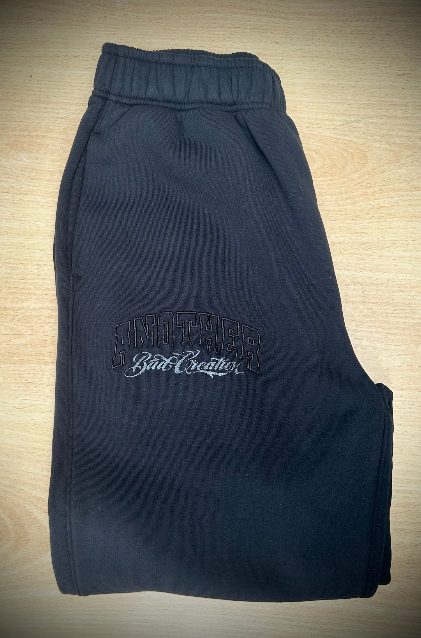 WOMENS ANOTHER BAD CREATION - BLACK/BLACK RELAX PANTS -4932 - LAST STOCK