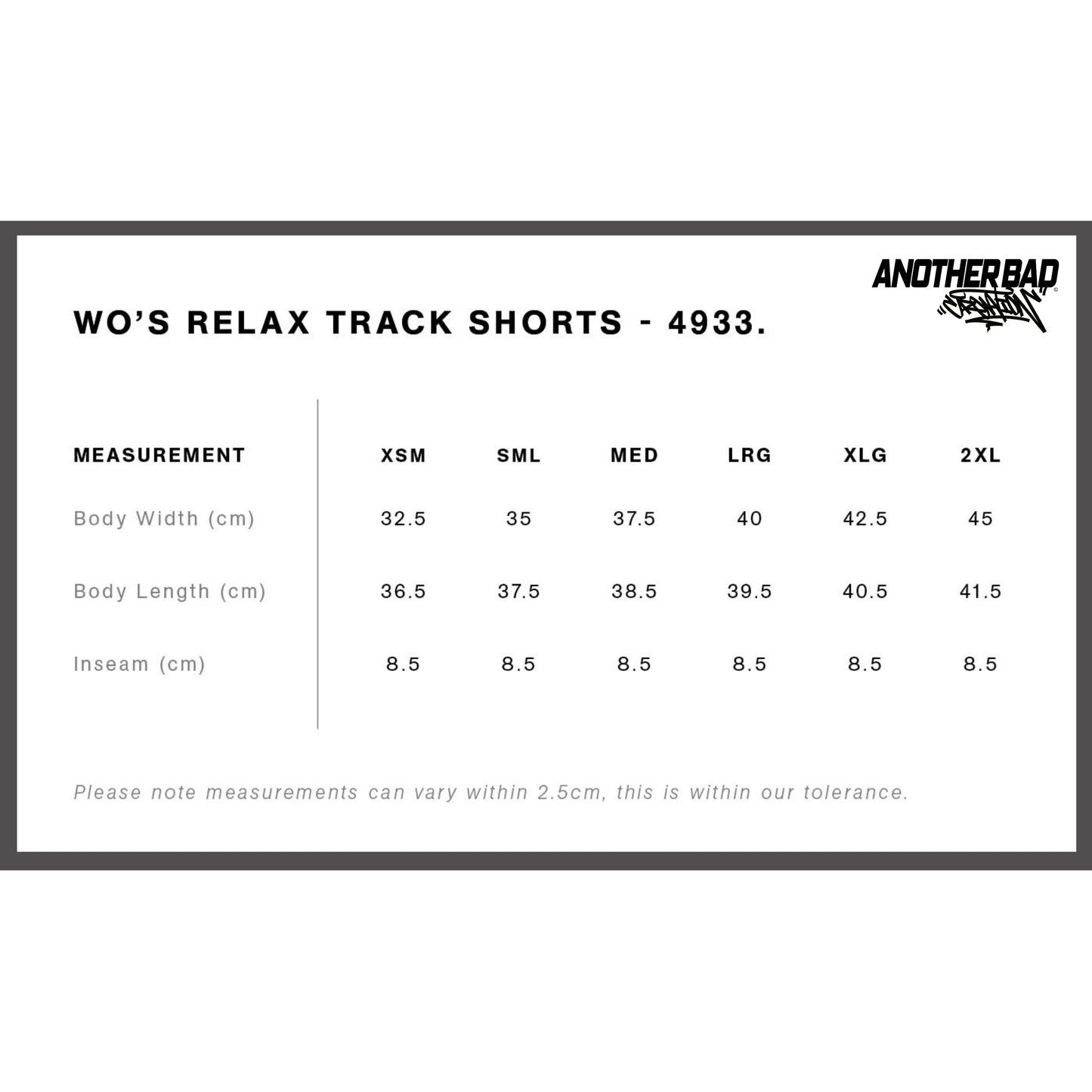 WOMENS ANOTHER BAD CREATION - ABC TEAL DEC DROP - RELAX SHORTS - 4933 - BLACK