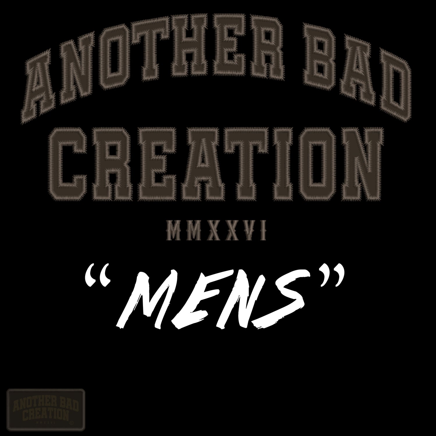 ANOTHER BAD CREATION BROWN EMB JUNE DROP - MENS