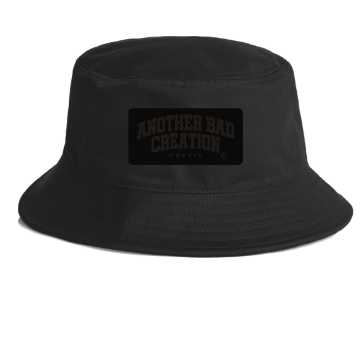 ANOTHER BAD CREATION - BLACK/BLACK KIDS BUCKET HAT - 1170