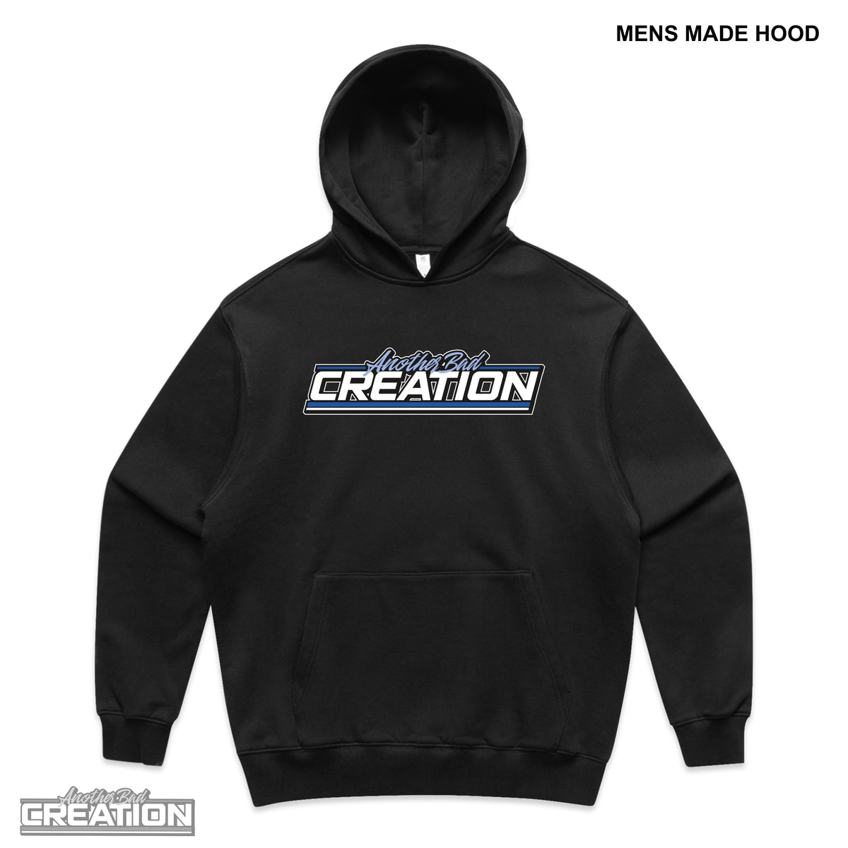 MENS ANOTHER BAD CREATION - ABC GEL BLUE DROP - HOODIES - HEAVY - MADE - BOX - RELAX