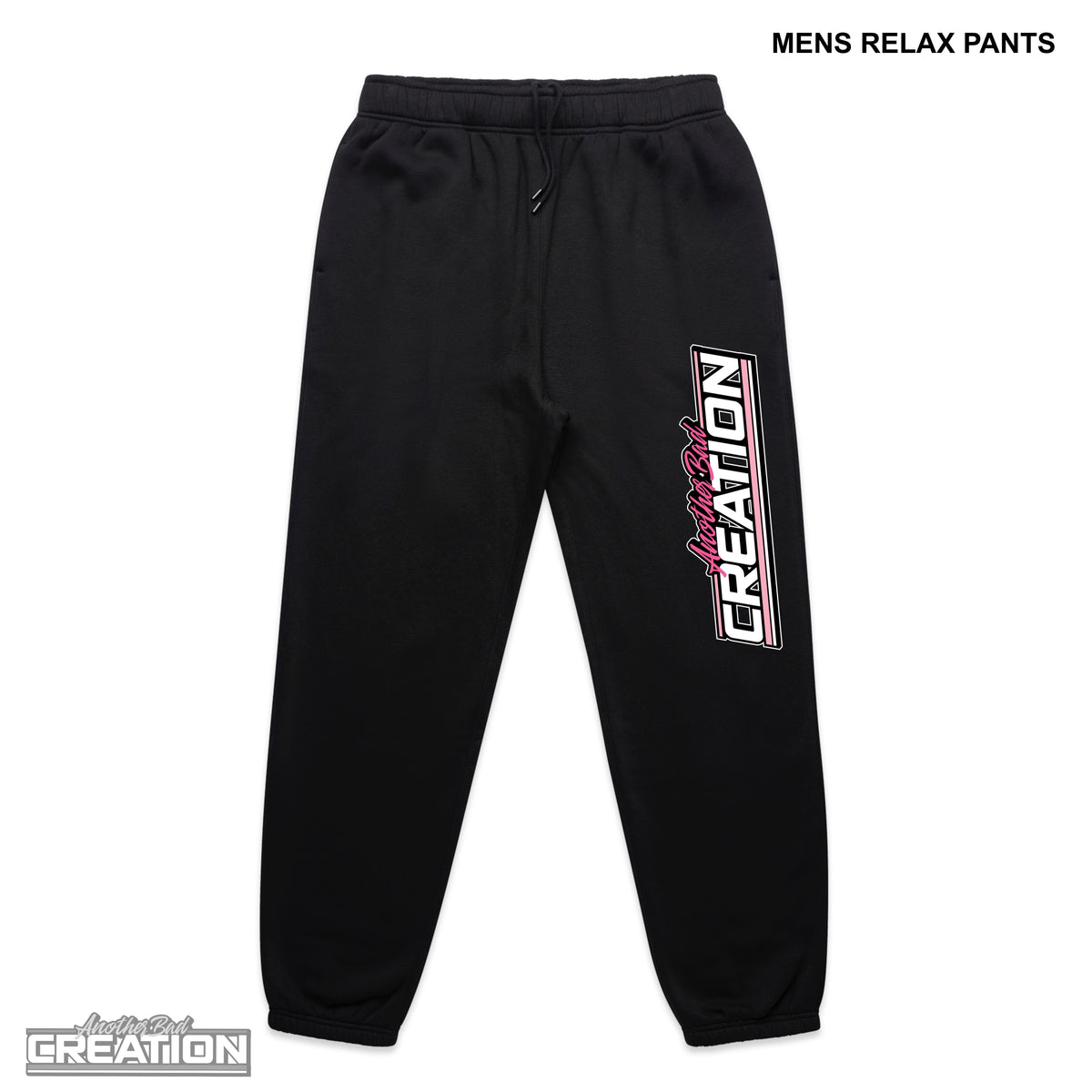 MENS ANOTHER BAD CREATION - ABC GEL PINK DROP - RELAX PANTS - 5932