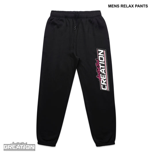 MENS ANOTHER BAD CREATION - ABC GEL PINK DROP - RELAX PANTS - 5932