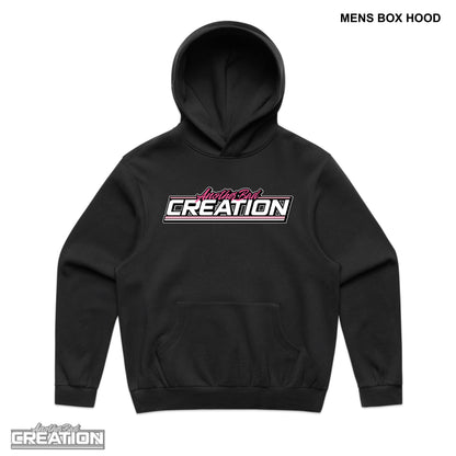 MENS ANOTHER BAD CREATION - ABC GEL PINK DROP - HOODIES - HEAVY - MADE - BOX