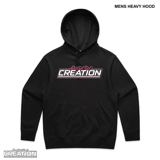 MENS ANOTHER BAD CREATION - ABC GEL PINK DROP - HOODIES - HEAVY - MADE - BOX