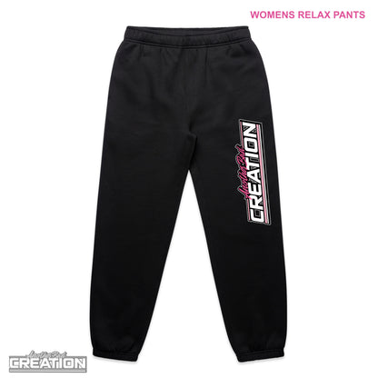 WOMENS ANOTHER BAD CREATION - ABC GEL PINK DROP RELAX PANTS -4932