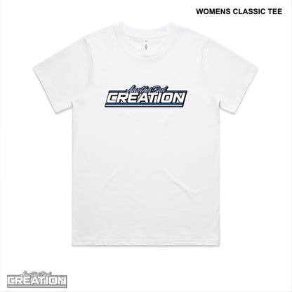 WOMENS ANOTHER BAD CREATION - ABC GEL BLUES - TEES