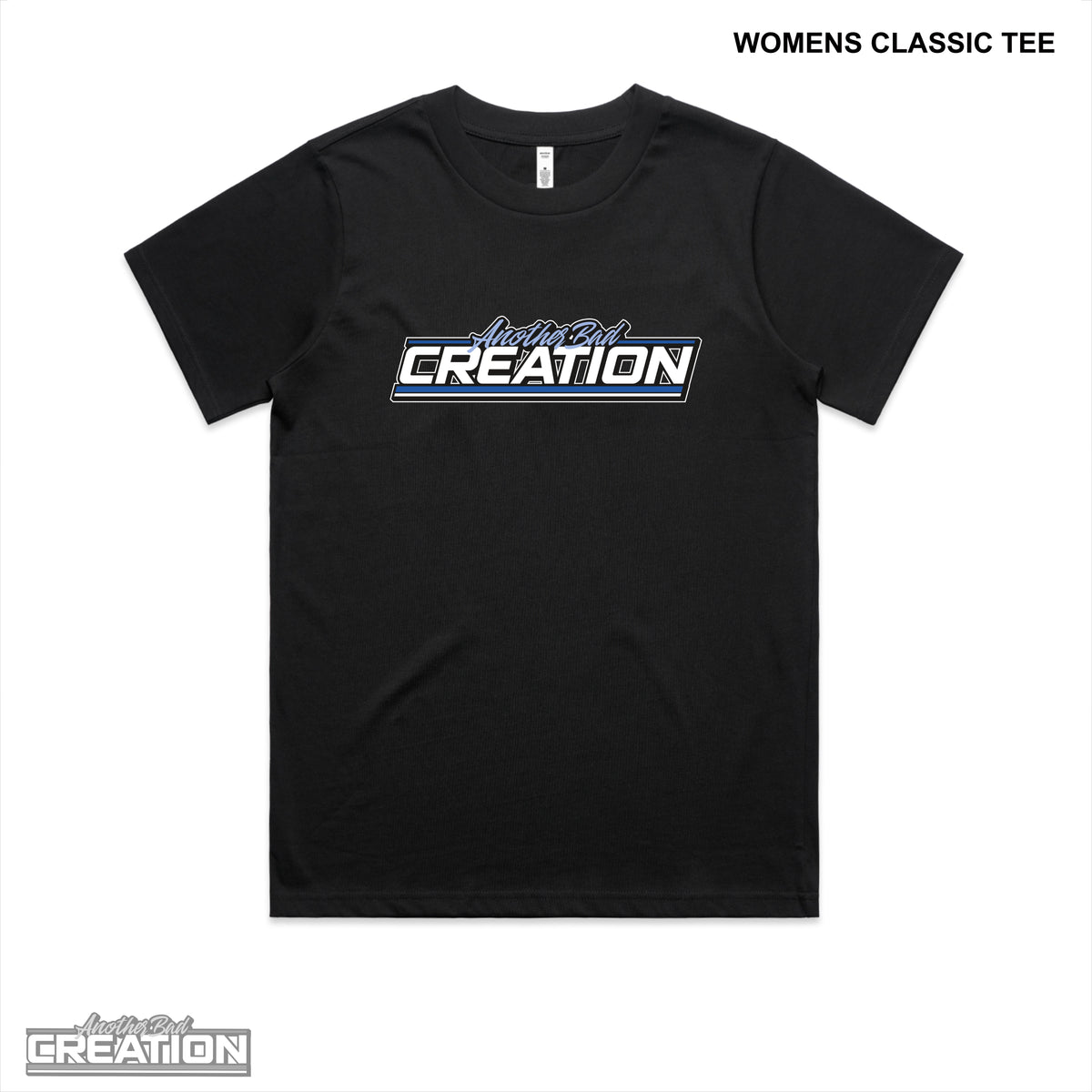 WOMENS ANOTHER BAD CREATION - ABC GEL BLUES - TEES