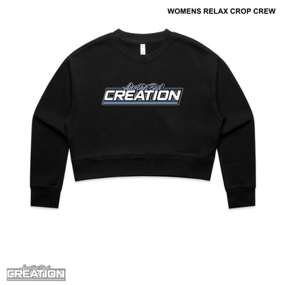 WOMENS ANOTHER BAD CREATION - ABC GEL BLUE DROP CREWNECKS