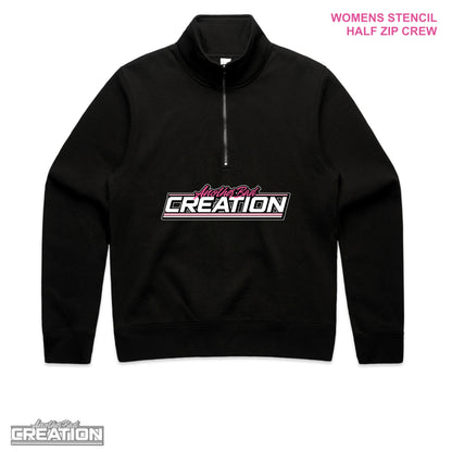 WOMENS ANOTHER BAD CREATION - ABC GEL PINK DROP CREWNECKS