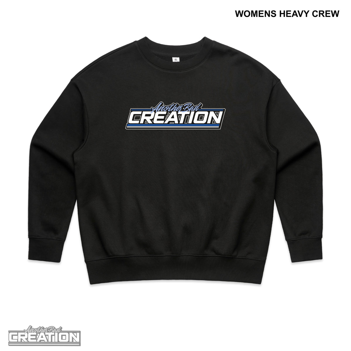 WOMENS ANOTHER BAD CREATION - ABC GEL BLUE DROP CREWNECKS