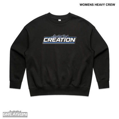 WOMENS ANOTHER BAD CREATION - ABC GEL BLUE DROP CREWNECKS