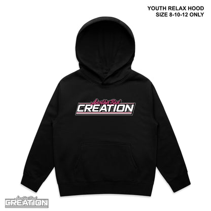 YOUTH ANOTHER BAD CREATION - ABC GEL PINK DROP - RELAX HOOD - 3037 BLACK