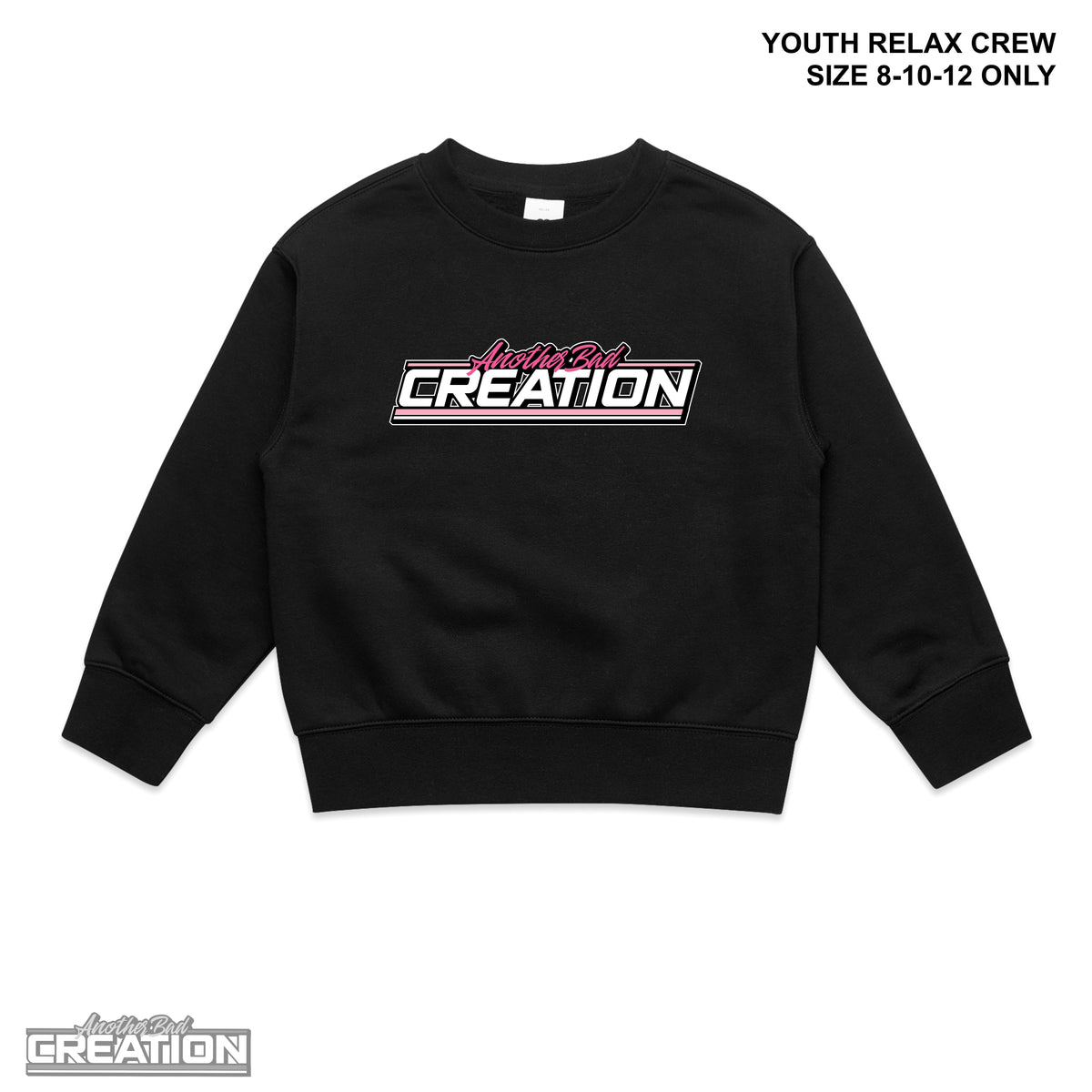 YOUTH ANOTHER BAD CREATION - ABC GEL PINK DROP - RELAX CREW - 3035 BLACK