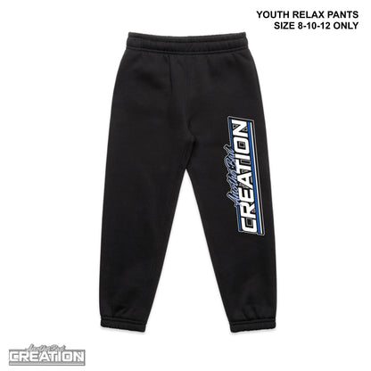YOUTH ANOTHER BAD CREATION - ABC GEL BLUE DROP - RELAX PANTS - 3041 BLACK