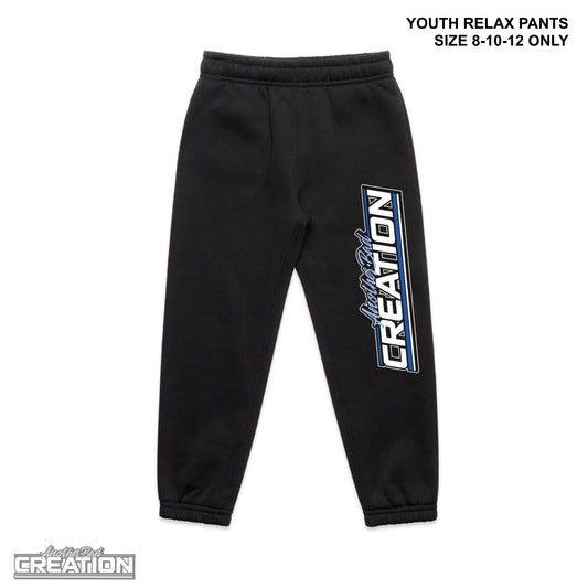 YOUTH ANOTHER BAD CREATION - ABC GEL BLUE DROP - RELAX PANTS - 3041 BLACK