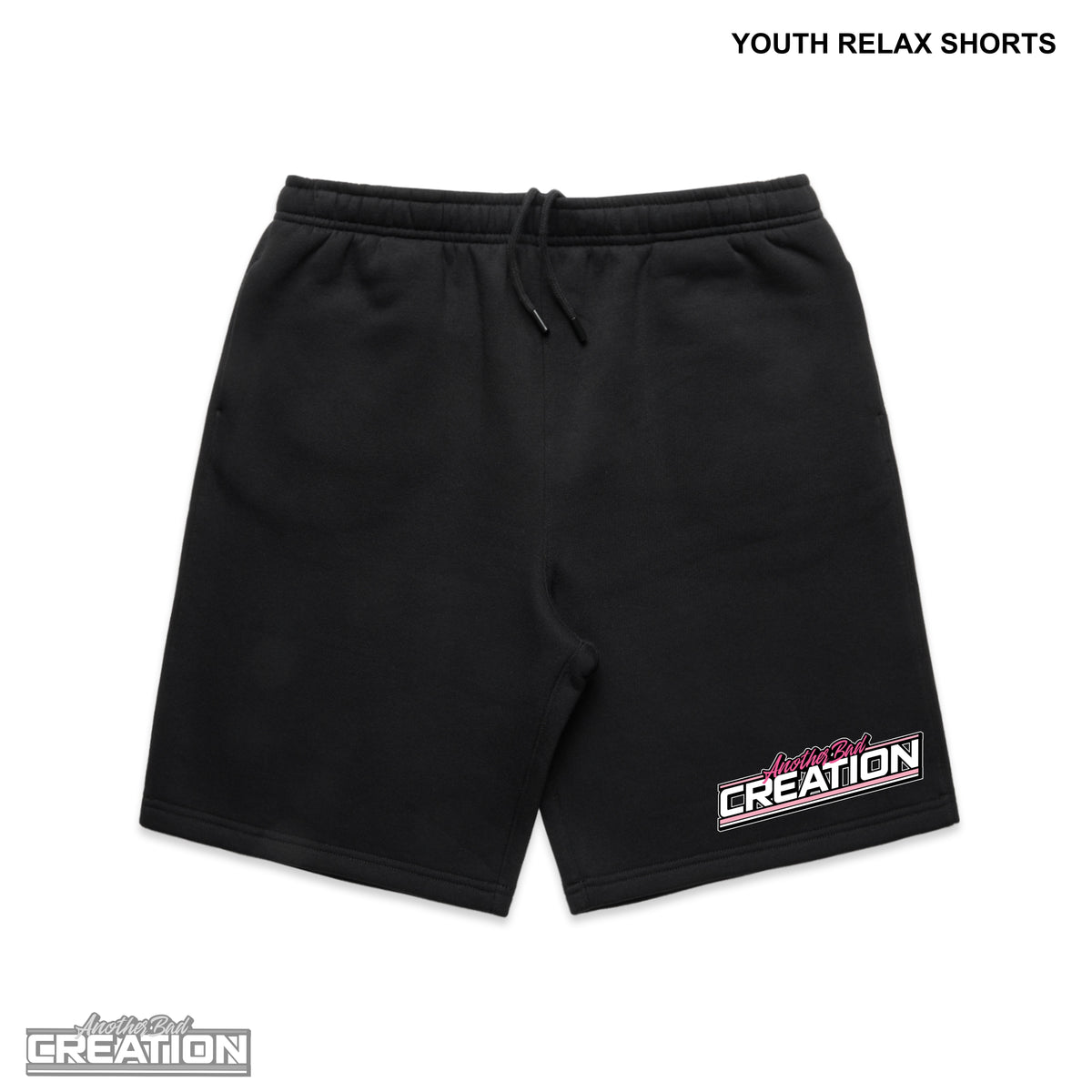 YOUTH ANOTHER BAD CREATION - ABC GEL PINK - RELAX TRACK SHORTS - 3043