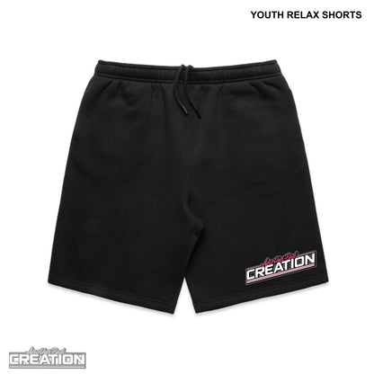 YOUTH ANOTHER BAD CREATION - ABC GEL PINK - RELAX TRACK SHORTS - 3043