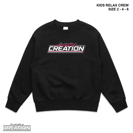 KIDS  ANOTHER BAD CREATION - ABC GEL PINK SEPT DROP - RELAX CREW -3034 BLACK