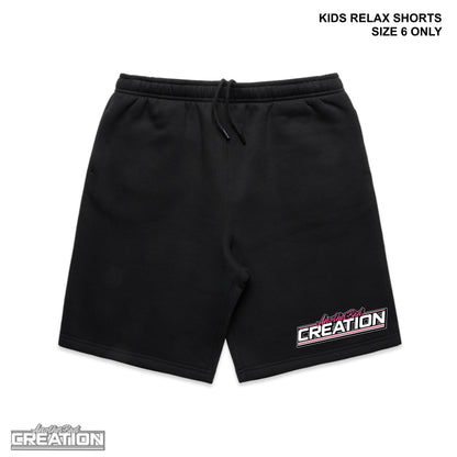 KIDS ANOTHER BAD CREATION - ABC GEL PINK SEPT DROP - RELAX TRACK SHORTS - 3042 SIZE 6 ONLY (Copy)