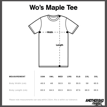 WOMENS ANOTHER BAD CREATION - ABC TEAL DEC DROP - TEES