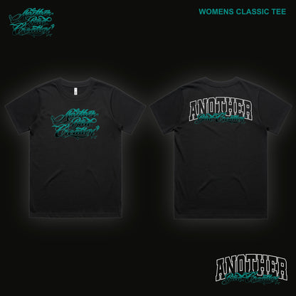 WOMENS ANOTHER BAD CREATION - ABC TEAL DEC DROP - TEES