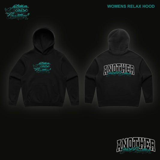 WOMENS ANOTHER BAD CREATION - ABC TEAL DEC DROP - HOODIES