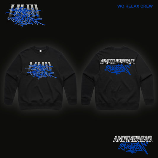 WOMENS ANOTHER BAD CREATION - ABC BLUE FEB DROP CREWNECKS