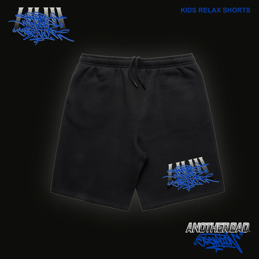KIDS ANOTHER BAD CREATION - ABC BLUE FEB DROP - RELAX TRACK SHORTS - 3042