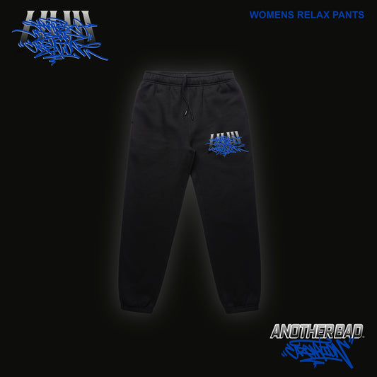 WOMENS ANOTHER BAD CREATION - ABC BLUE FEB DROP RELAX PANTS -4932