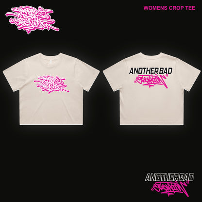 WOMENS ANOTHER BAD CREATION - ABC PINK MARCH BONE DROP - TEES