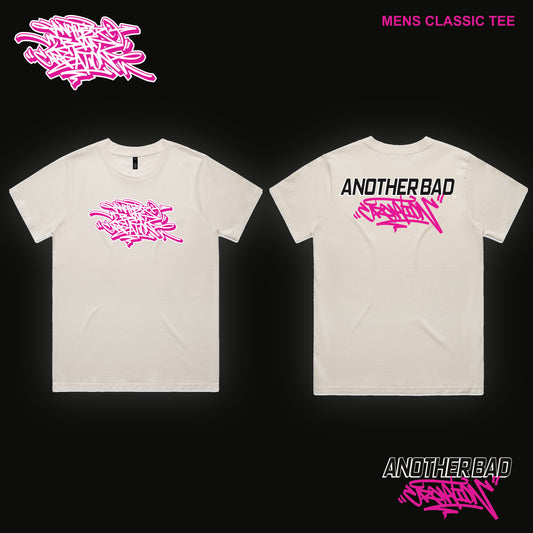 MENS ANOTHER BAD CREATION - ABC PINK MARCH BONE DROP - MENS TEES