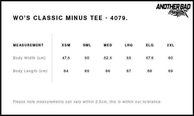 WOMENS ANOTHER BAD CREATION - ABC PINK MARCH BONE DROP - TEES