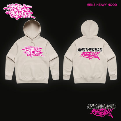 MENS ANOTHER BAD CREATION - ABC PINK MARCH BONE DROP - HOODIES