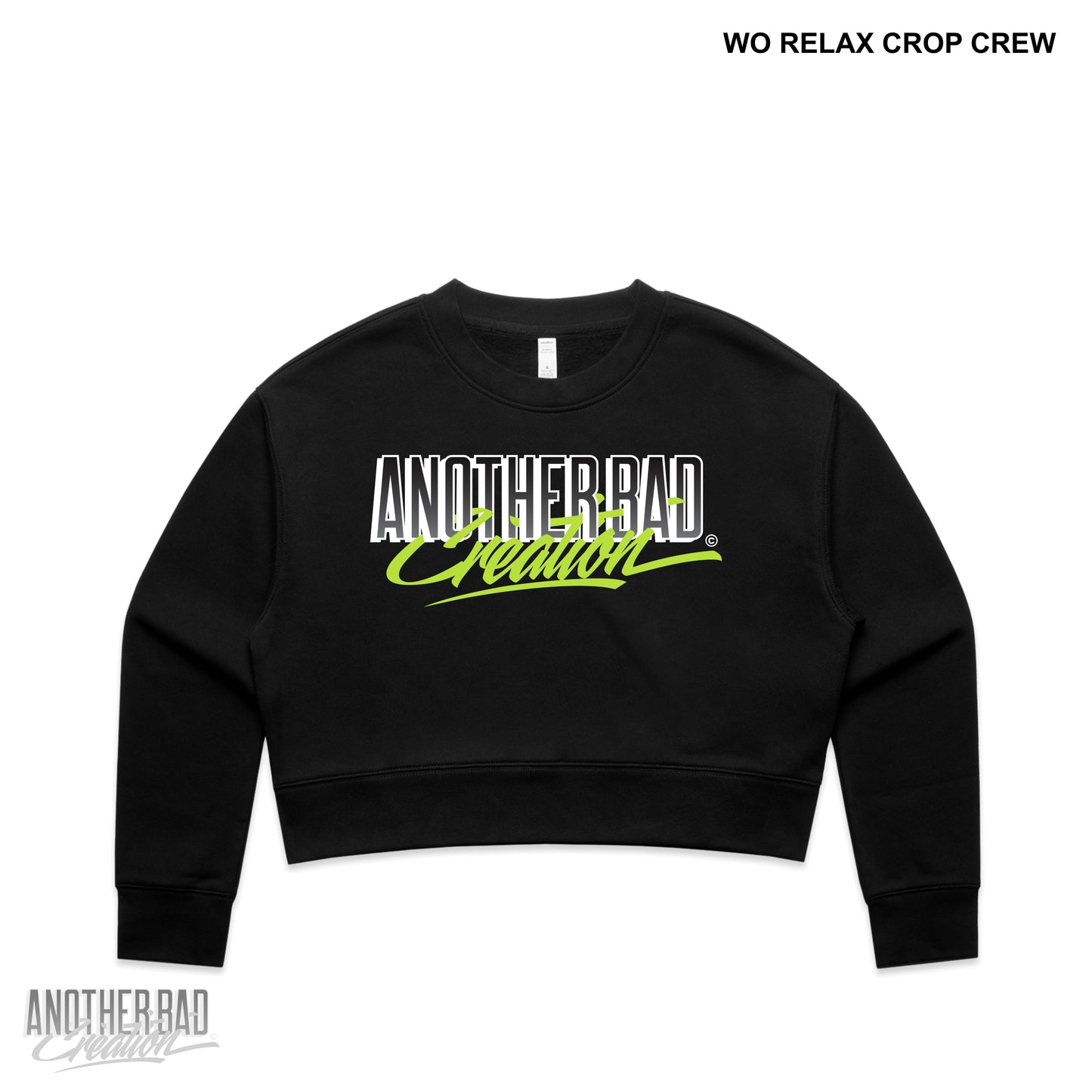 WOMENS ANOTHER BAD CREATION - ABC NEON MARCH DROP CREWNECKS