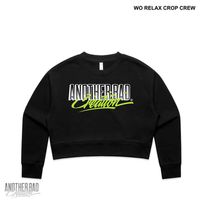 WOMENS ANOTHER BAD CREATION - ABC NEON MARCH DROP CREWNECKS