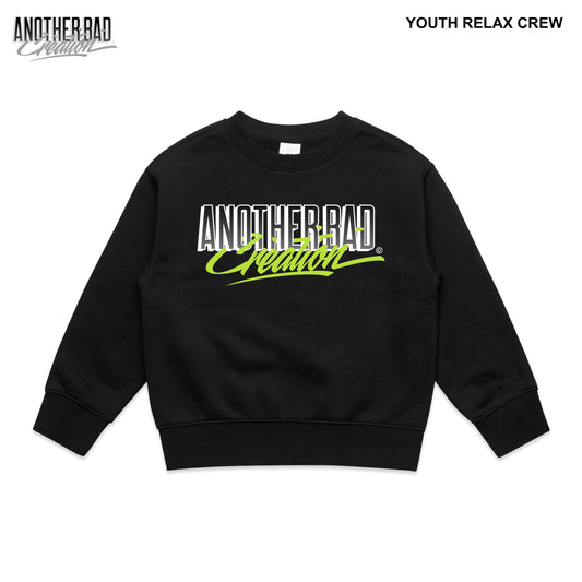 YOUTH ANOTHER BAD CREATION - ABC NEON MARCH DROP - RELAX CREW - 3035 BLACK