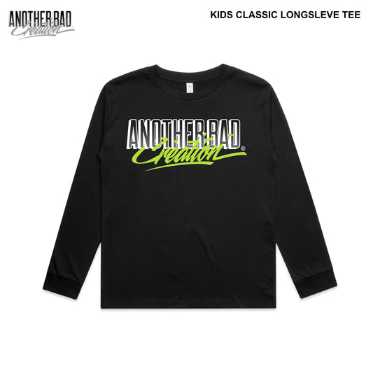 KIDS ANOTHER BAD CREATION - ABC NEON MARCH DROP - CLASSIC LONG SLEEVE TEE- 3062