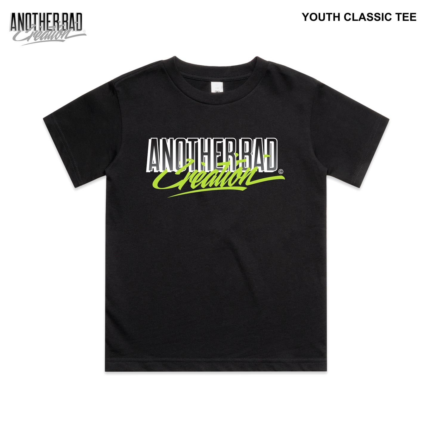 YOUTH ANOTHER BAD CREATION - ABC NEON MARCH DROP - CLASSIC TEE - 3061