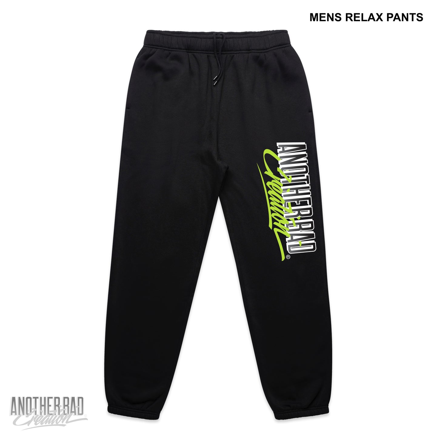 MENS ANOTHER BAD CREATION - ABC NEON MARCH DROP - RELAX PANTS - 5932