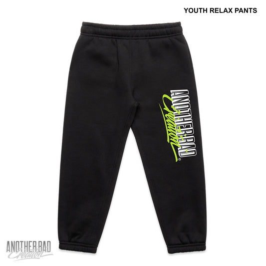 YOUTH ANOTHER BAD CREATION - ABC NEON MARCH DROP - RELAX PANTS - 3041 BLACK