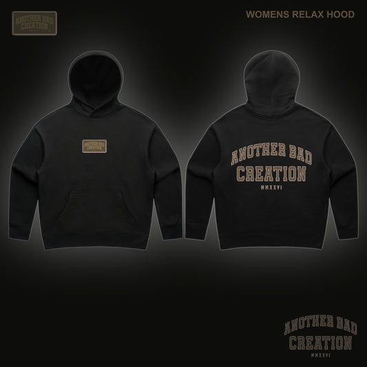 WOMENS ANOTHER BAD CREATION - ABC BROWN EMB JUNE DROP - HOODIES
